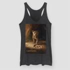 Disney Women's Simba Poster Tank Top (juniors') - Black Heather