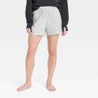 Women's French Terry Shorts 3.5 - All In Motion Heathered Gray
