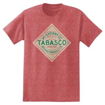 Men's Tabasco T-shirt Red Xxlarge,