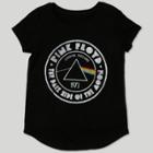 Girls' Pink Floyd Circle Short Sleeve T-shirt - Black