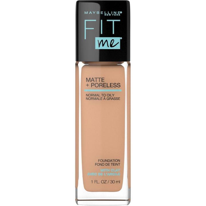 Maybelline Fit Me Matte + Poreless Oil Free Foundation - 310 Sun Beige