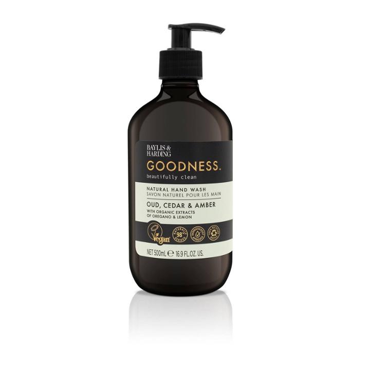 Baylis & Harding Hand Wash Soap Oud Cedar And Amber