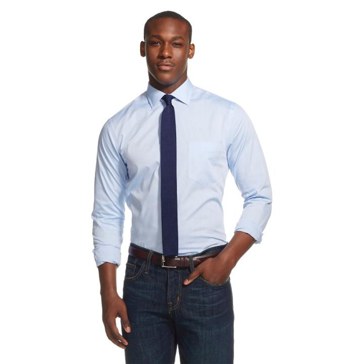 Merona Men's Button-down Shirt Spread Collar -