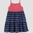 Toddler Girls' Stars And Stripes Dress - Just One You Made By Carter's Blue/red