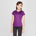 Girls' Tech T-shirt - C9 Champion Grape Splash Purple