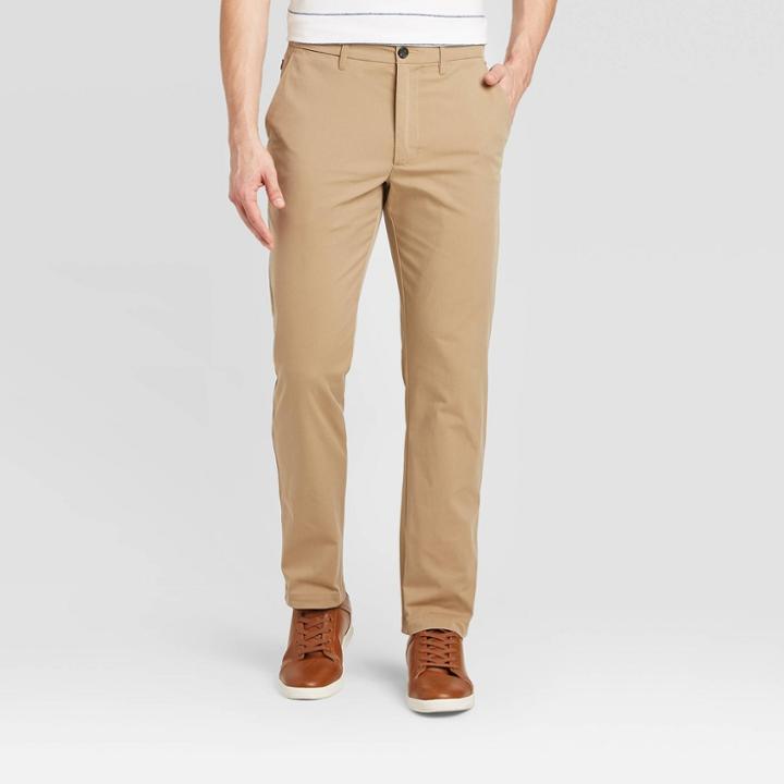 Men's Tech Chino Pants - Goodfellow & Co Beige