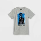 Boys' Star Wars Baby Yoda Short Sleeve Graphic T-shirt - Heather Gray