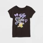 Girls' Short Sleeve Jojo Siwa T-shirt - Black