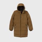 Men's Mid-length Puffer Jacket - All In Motion Green