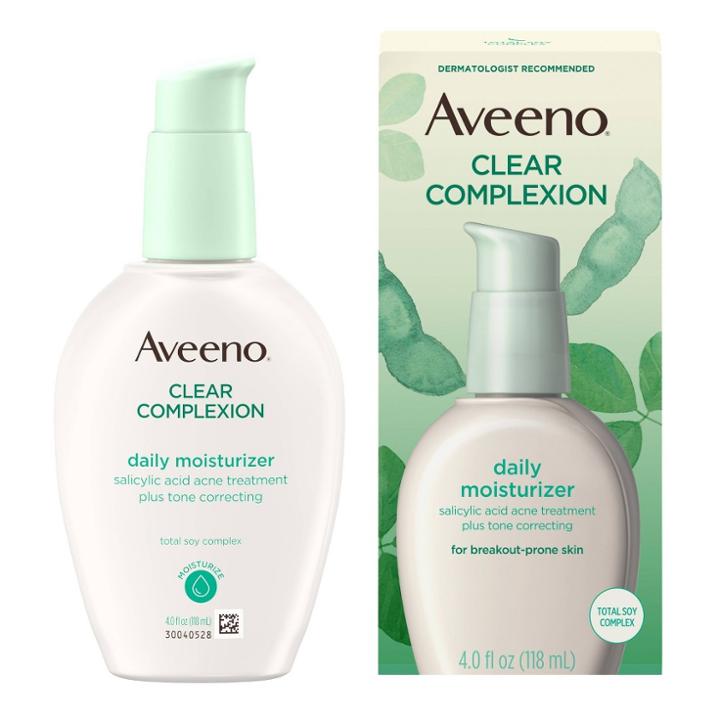 Aveeno Clear Complexion Blemish Treatment Daily Moisturizer - 4oz, Adult Unisex
