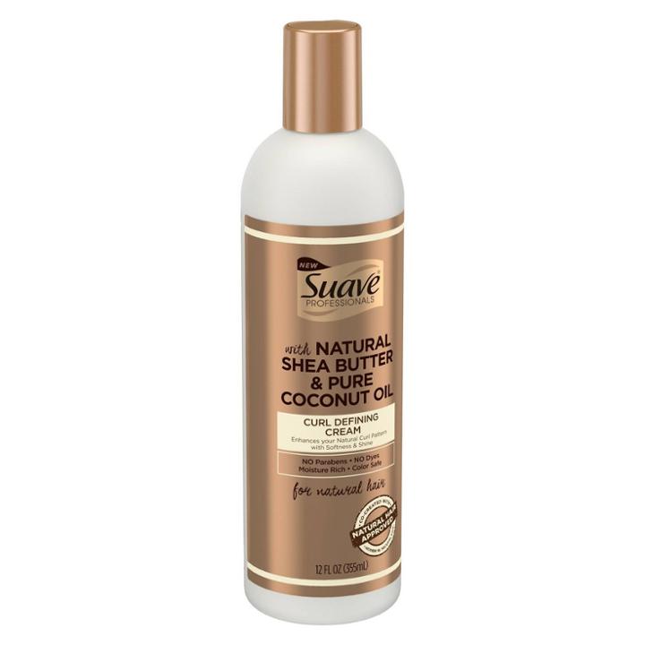 Suave Professionals Natural Shea Butter & Pure Coconut Oil Curl Defining Cream
