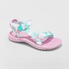 Girls' Finola Easy Closure Strap Sport Sandals - Cat & Jack Purple