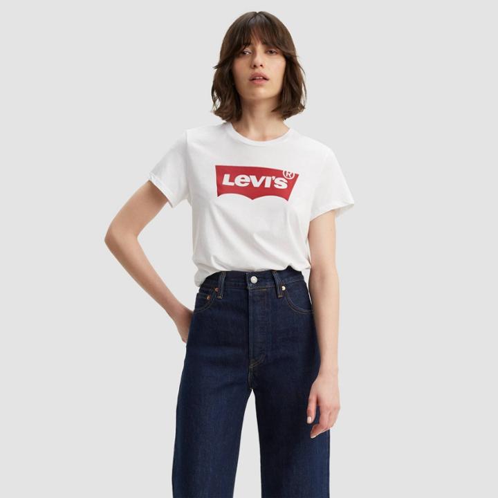 Levi's Women's Perfect Logo T-shirt - White