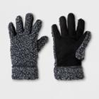 Boys' Frosted Sherpa Gloves - Cat & Jack Gray