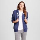 Women's Zip-up Sweatshirt - Mossimo Supply Co. Navy (blue)
