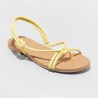 Women's Petal Tubular Sandals - Universal Thread Yellow