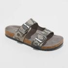 Kids' Drew Slip-on Footbed Sandals - Cat & Jack Camo