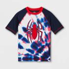 Boys' Spider-man Rash Guard Swim Shirt - Navy