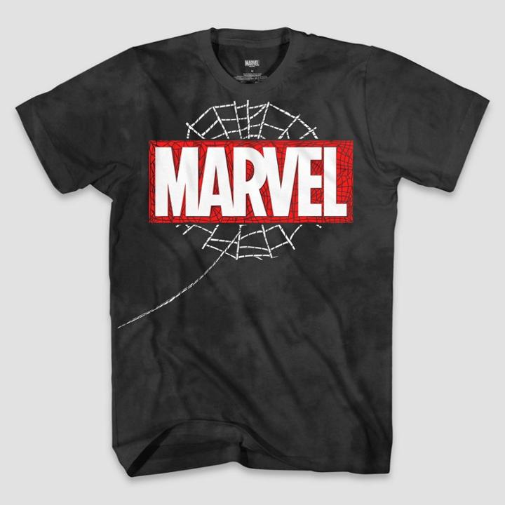Men's Marvel Spider-man: Miles Morales Short Sleeve Graphic T-shirt - Charcoal Gray