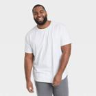Men's Big & Tall Short Sleeve Soft Stretch T-shirt - All In Motion White