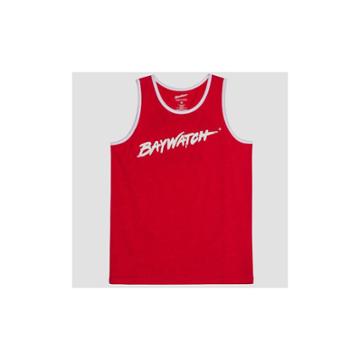 Men's Baywatch Short Sleeve Graphic T-shirt Ripe Red Heather