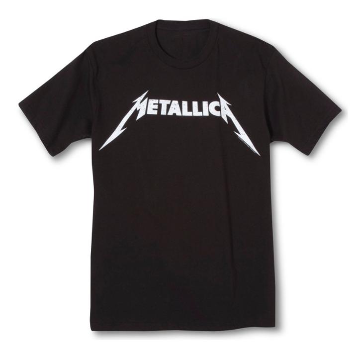 Men's Metallica Short Sleeve Graphic T-shirt Black