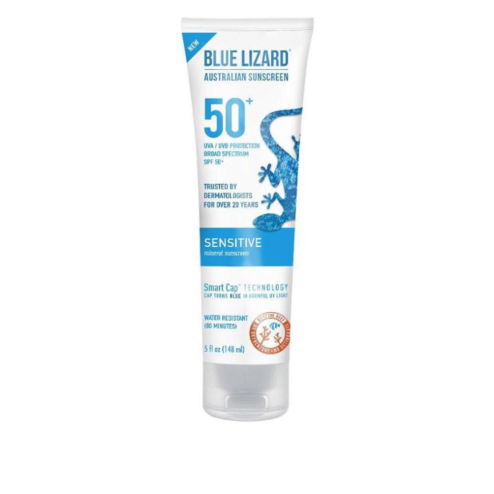 Blue Lizard Sensitive Mineral Sunscreen Lotion - Spf