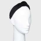 Knit Top Knot Headband - Universal Thread Black