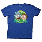 Men's Rick And Morty Graphic T-shirt - Blue