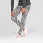 Girls' Rainbow Leggings - Cat & Jack Charcoal M, Girl's, Size: