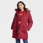 Women's Arctic Parka Jacket - Universal Thread Red