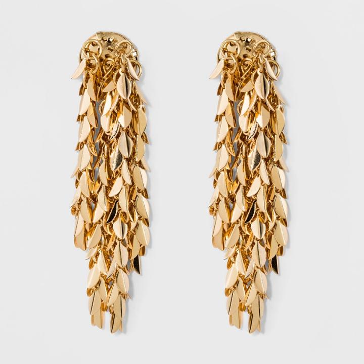 Cluster Drop Earrings - A New Day Gold