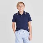 Petiteboys' Short Sleeve Pique Polo Shirt - Cat & Jack Navy Xs, Boy's, Blue