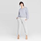 Women's Cozy Plus Size Fleece Jogger - Colsie Gray 1x, Women's,