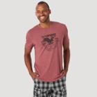 Wrangler Men's Short Sleeve T-shirt - Red