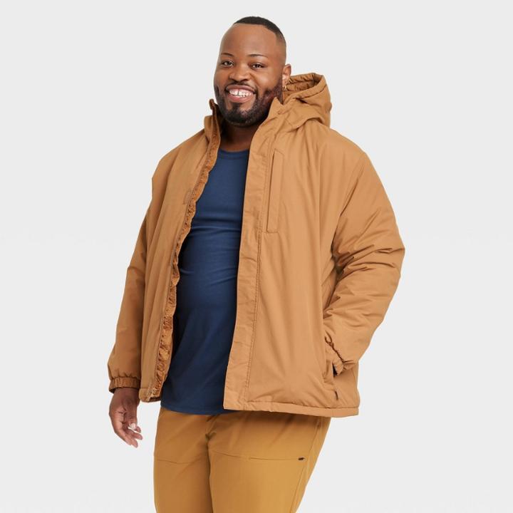 Men's Big Winter Jacket - All In Motion Butterscotch