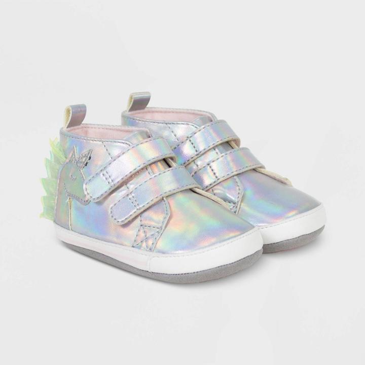 Baby Girls' Ro+me By Robeez Unicorn High Top Sneakers