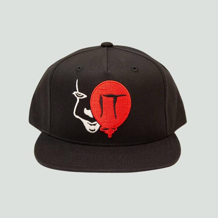 Warner Bros. Men's It Flat Brim Cap - Black