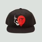 Warner Bros. Men's It Flat Brim Cap - Black