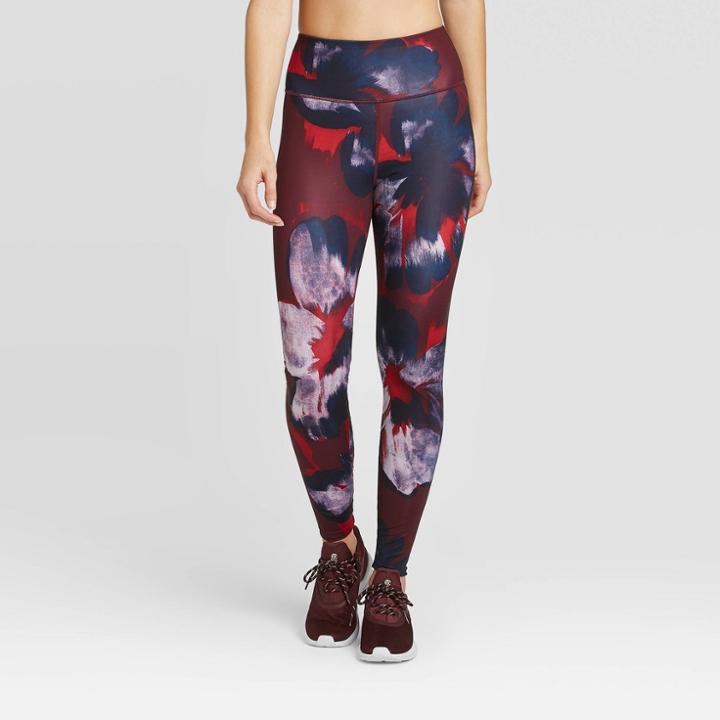Women's High-waisted Leggings - Joylab Floral Print