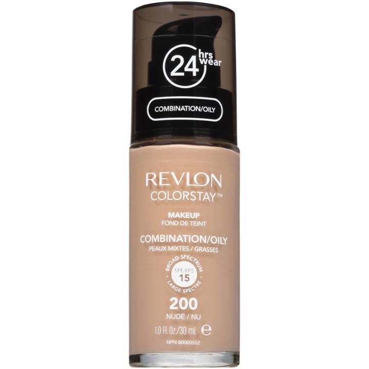 Revlon Colorstay Makeup For Combination/oily Skin - Nude,