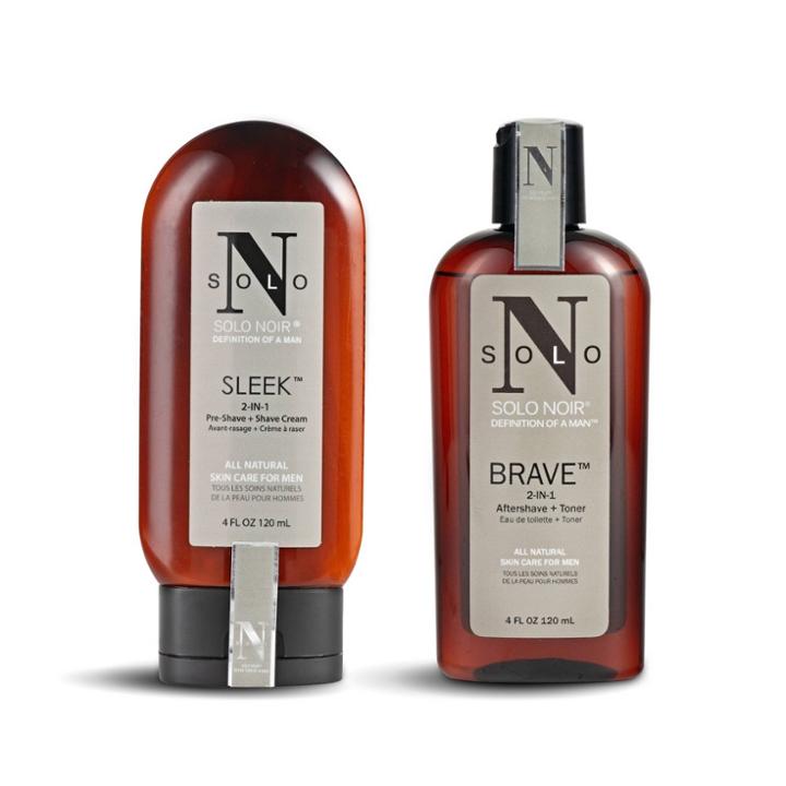 Solo Noir Shaving System 101: 100% All-natural