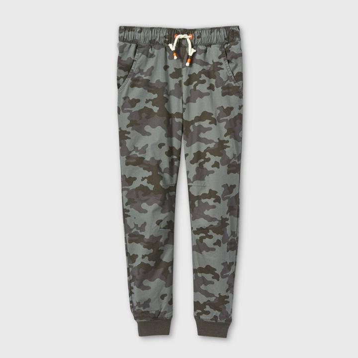 Boys' Lined Pull-on Jogger Fit Pants - Cat & Jack Gray