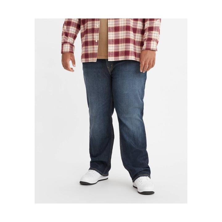 Levi's Men's Tall 541 Athletic Fit Taper Jeans - Dark Blue Denim
