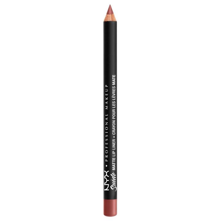 Nyx Professional Makeup Suede Matte Velvet Smooth Lip Liner - Vegan Formula - Cannes
