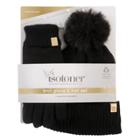 Isotoner Adult Knit Glove And Beanie Gift