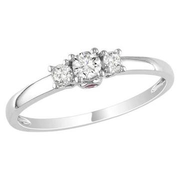 Target Target Whtpnkslvr 1/4dia Ring