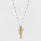 Cluster Long Necklace - A New Day Gold