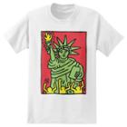 Men's Keith Haring Statue Of Liberty T-shirt - White