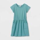 Kids' Dress - Cat & Jack Ocean Green